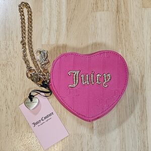New✨️ Exclusive Juicy Couture Heart Coin Case
